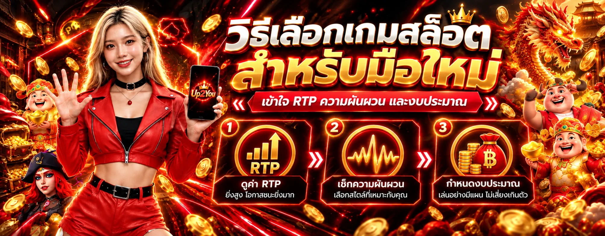 Up2You วิธีเลือกเกมสล็อตสำหรับมือใหม่